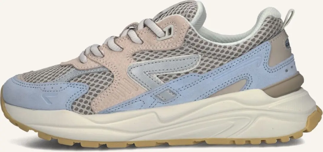 HUB Grid-w Sneakers - Dames - Beige - Maat 43 - afbeelding 4 van 6