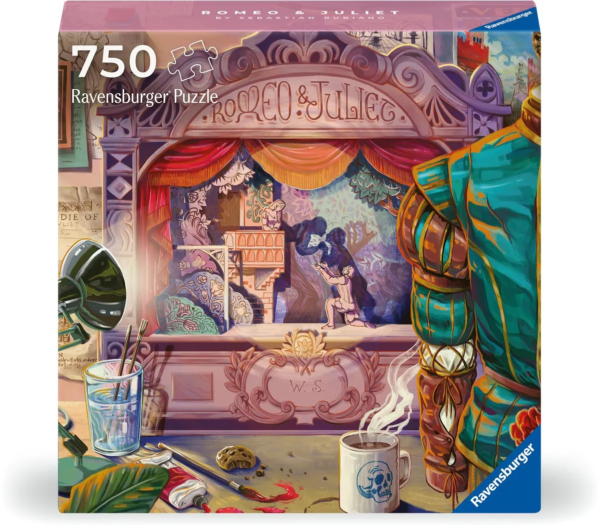 Ravensburger Romeo and Juliet Art & Soul 750 Stuks - Multicolor