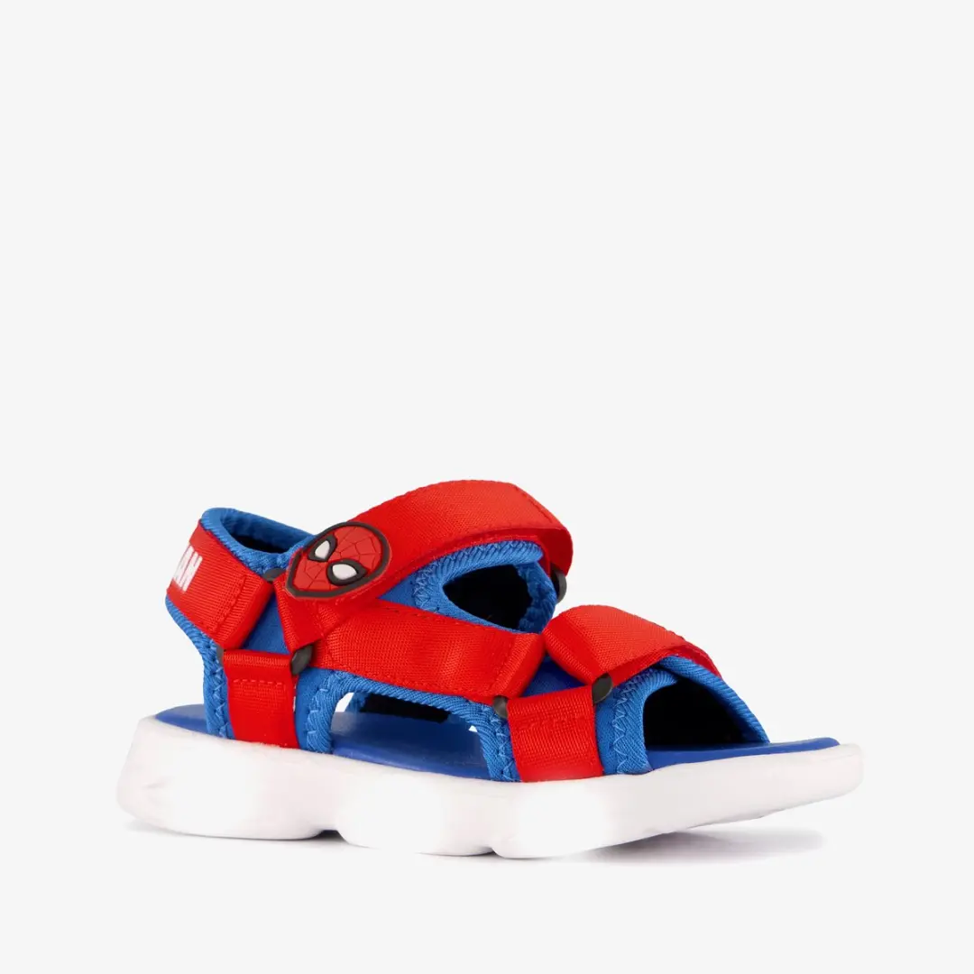 Spider-Man jongens sandalen met lichtjes rood blauw