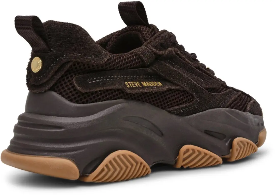 Steve Madden Possession-E Lage Sneakers 40 - Bruin - afbeelding 2 van 6