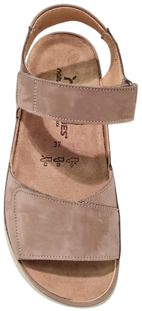 Hartjes 132.1220 Dames Sandalen - Nubuck Beige - 38