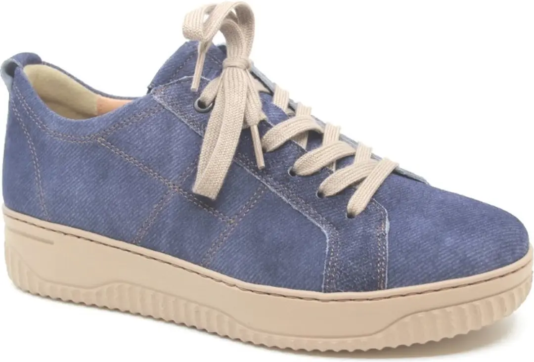 Hartjes BOOGIE SHOE Dames Sneaker - Jeansblauw - afbeelding 5 van 6