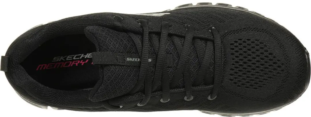 Skechers Graceful Get Connected Sneakers - Zwart