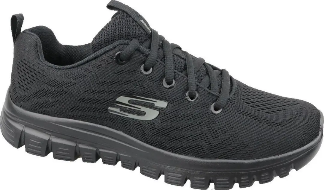 Skechers Graceful Get Connected Sneakers - Zwart