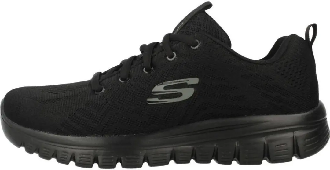 Skechers Graceful Get Connected Sneakers - Zwart