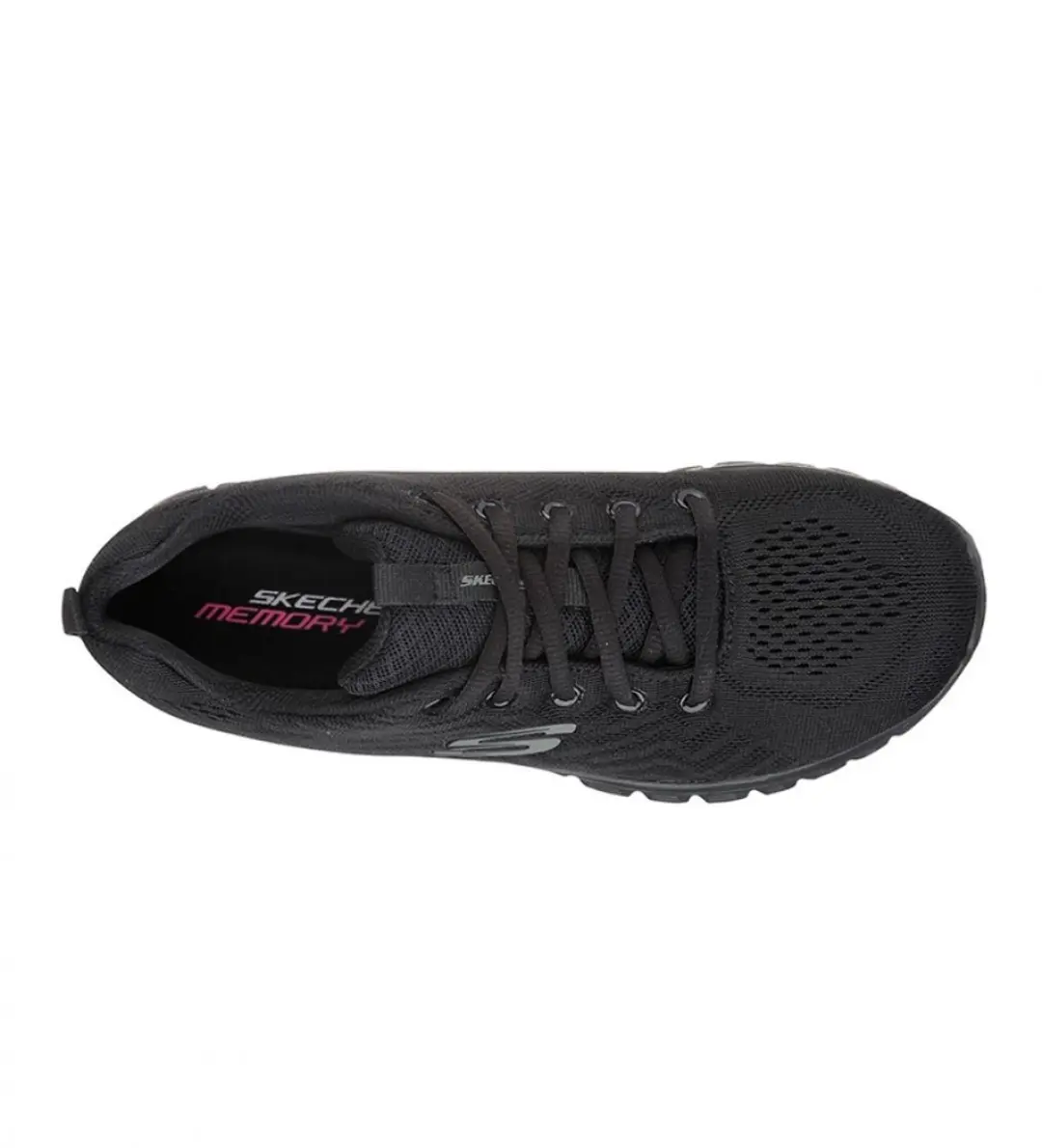 Skechers Graceful Get Connected Sneakers - Zwart - afbeelding 6 van 6