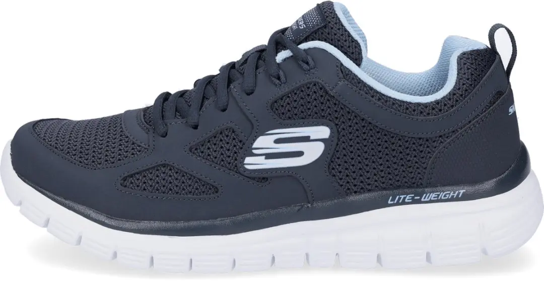 Skechers Burns Agoura Sneakers - Blauw - afbeelding 2 van 6
