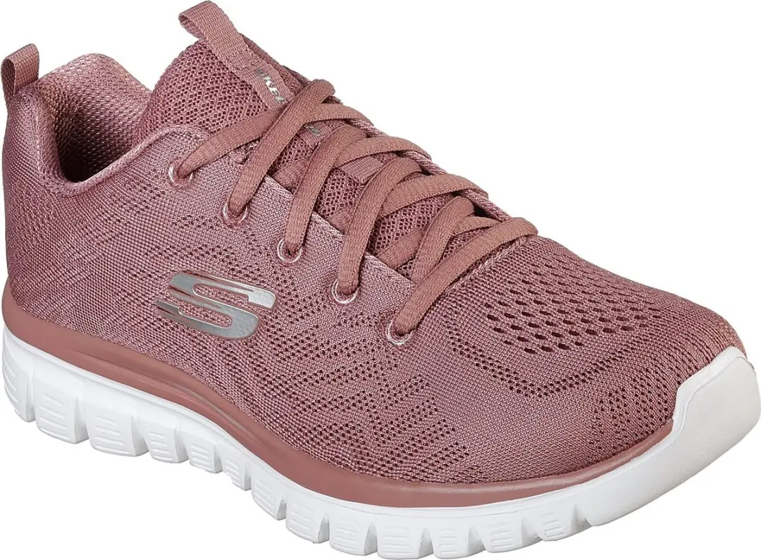 Skechers Get Connected Dames Sneakers - Roze