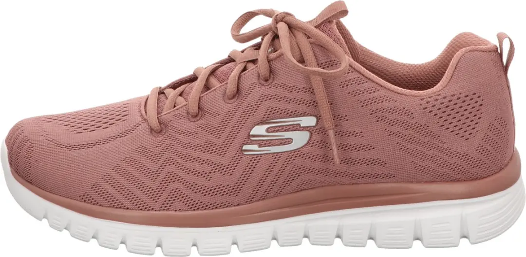 Skechers Get Connected Dames Sneakers - Roze
