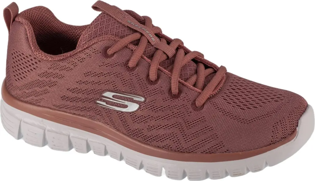 Skechers Get Connected Dames Sneakers - Roze