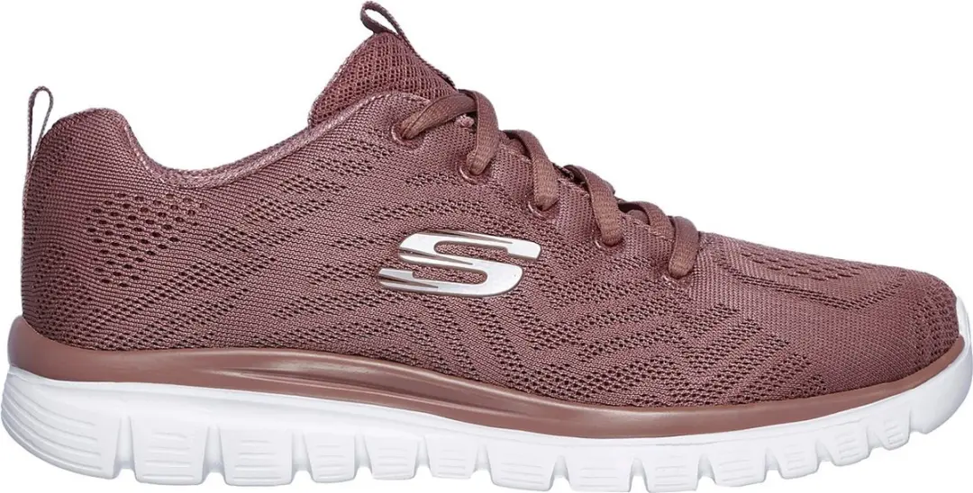 Skechers Get Connected Dames Sneakers - Roze