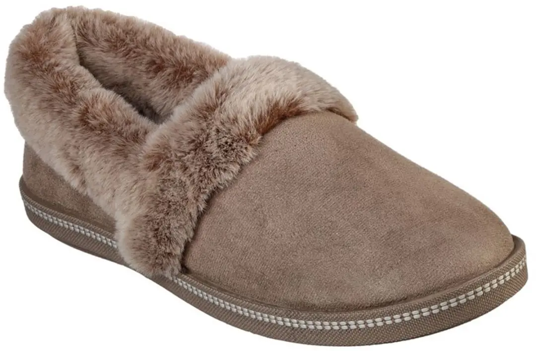 Skechers Cozy Campfire Team Toasty Dames Sloffen - Taupe - afbeelding 6 van 6