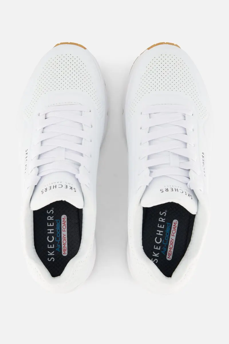 Skechers Uno Stand On Air Heren Sneakers - Wit