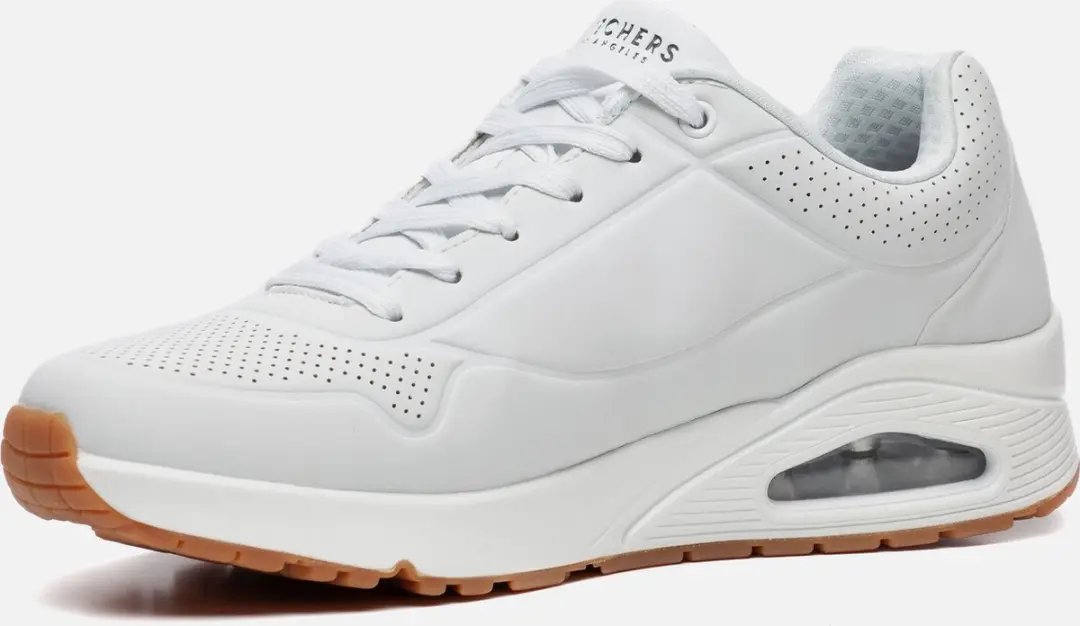 Skechers Uno Stand On Air Heren Sneakers - Wit