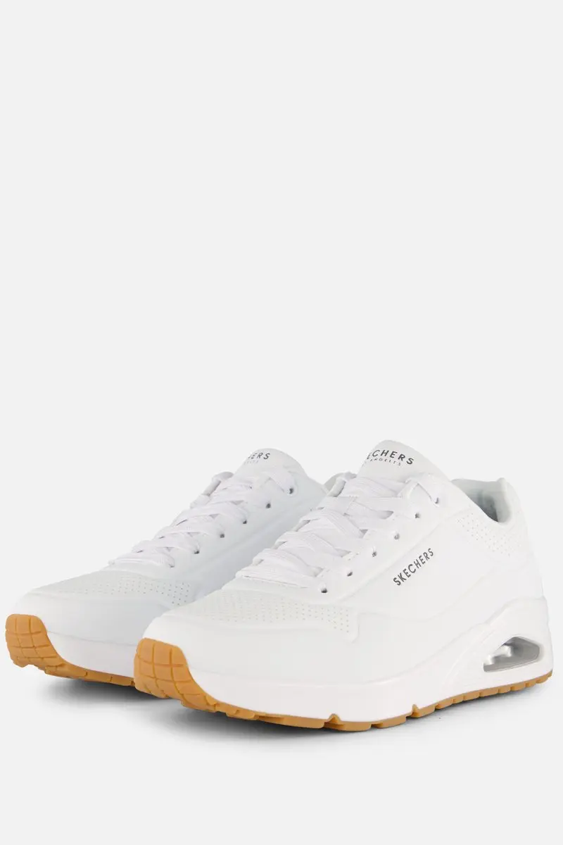 Skechers Uno Stand On Air Heren Sneakers - Wit