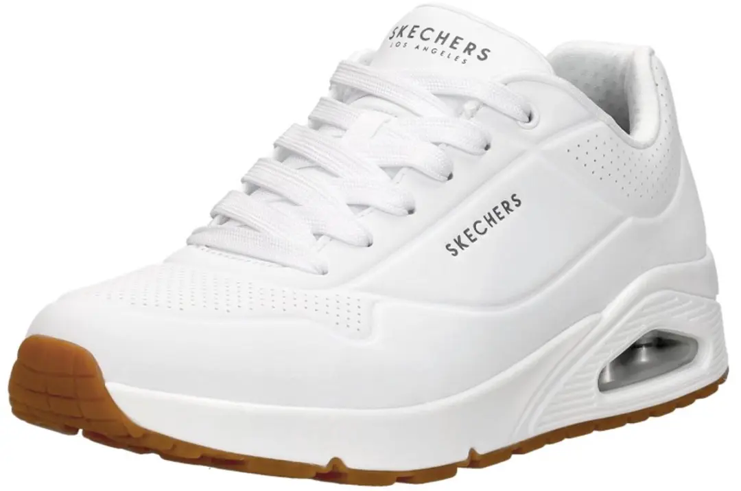 Skechers Uno Stand On Air Heren Sneakers - Wit