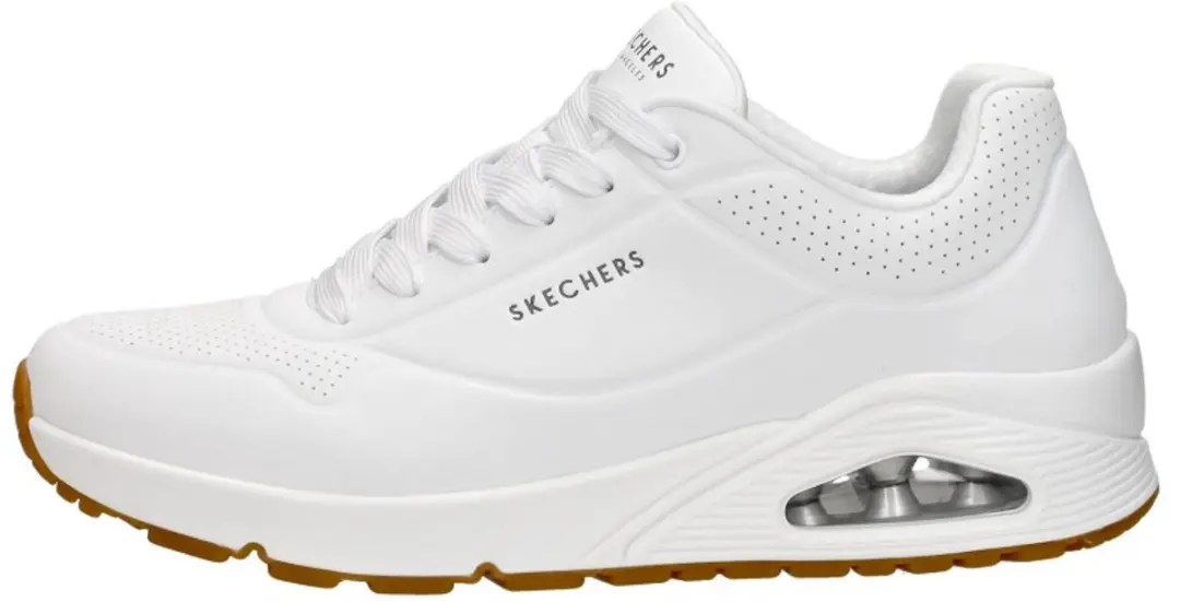 Skechers Uno Stand On Air Heren Sneakers - Wit