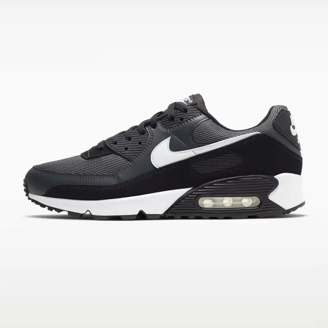 Nike Air Max 90 Heren Sneakers - Iron Grey/White - 46 - afbeelding 3 van 6