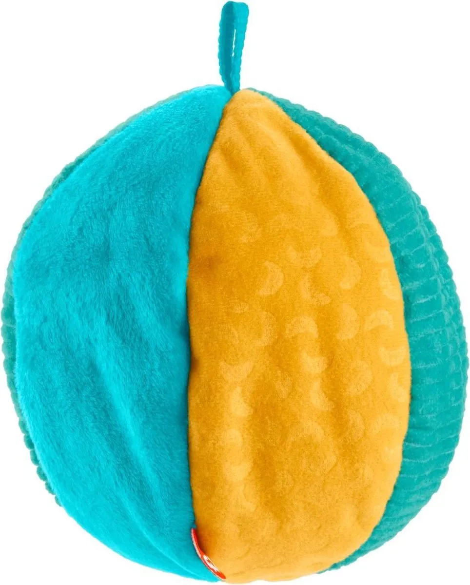 Fisher Price 2-in-1 Aapje Bal - Blauw/Geel/ Groen
