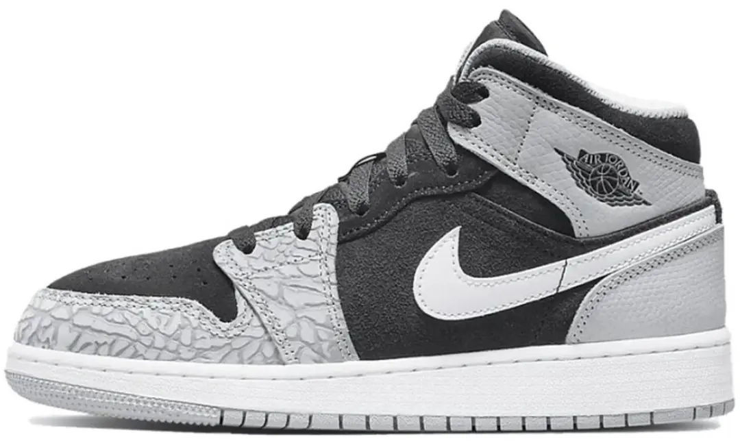 Nike Air Jordan 1 Mid SE (GS), Elephant Print, DM6216-016, EUR 38.5