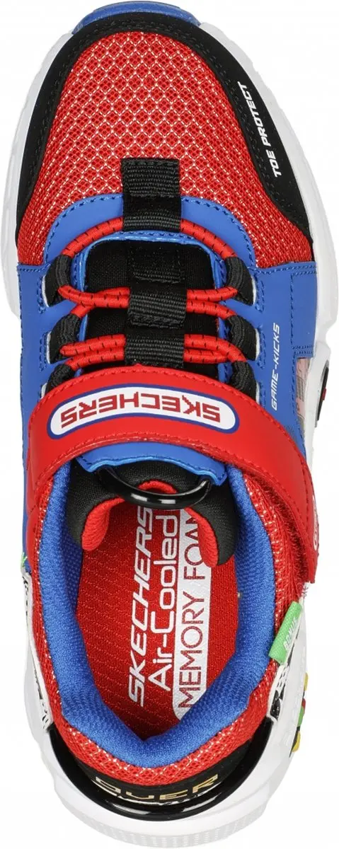 Skechers Gametronix 402260L-BLMT Sneakers - Rood - Maat 31