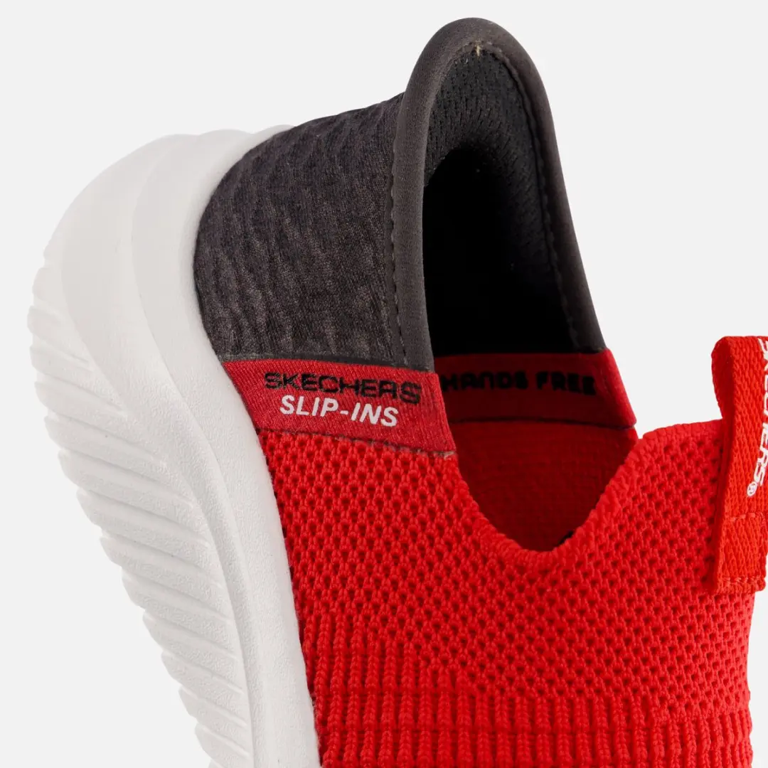 Skechers Ultra Flex 3.0 Sneakers - Rood/Zwart - afbeelding 4 van 6