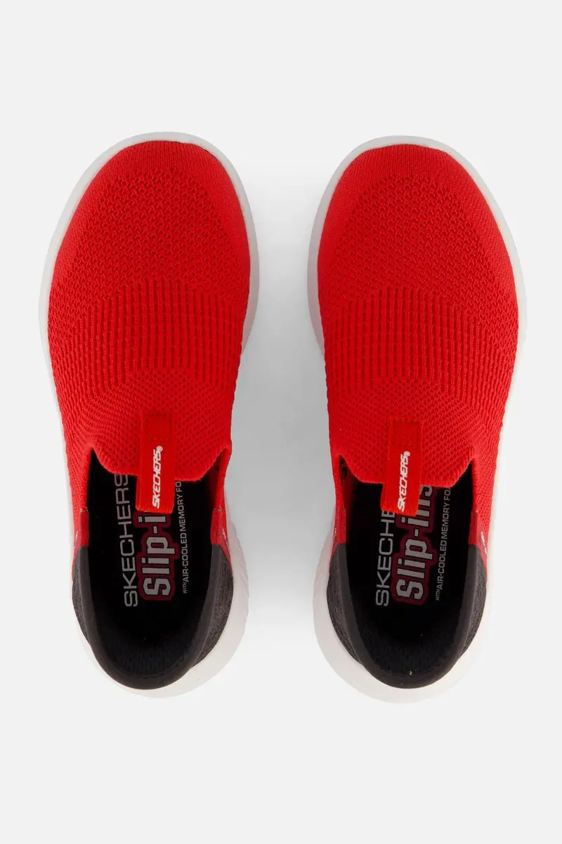 Skechers Ultra Flex 3.0 Sneakers - Rood/Zwart - afbeelding 2 van 6