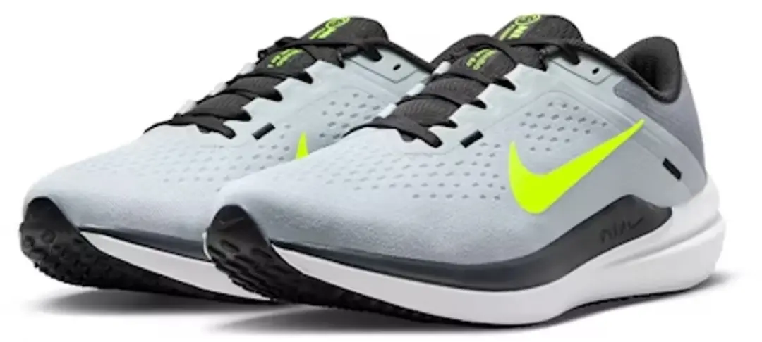 Nike Air Winflo 10 Sneakers - Grijs/Groen - afbeelding 6 van 6