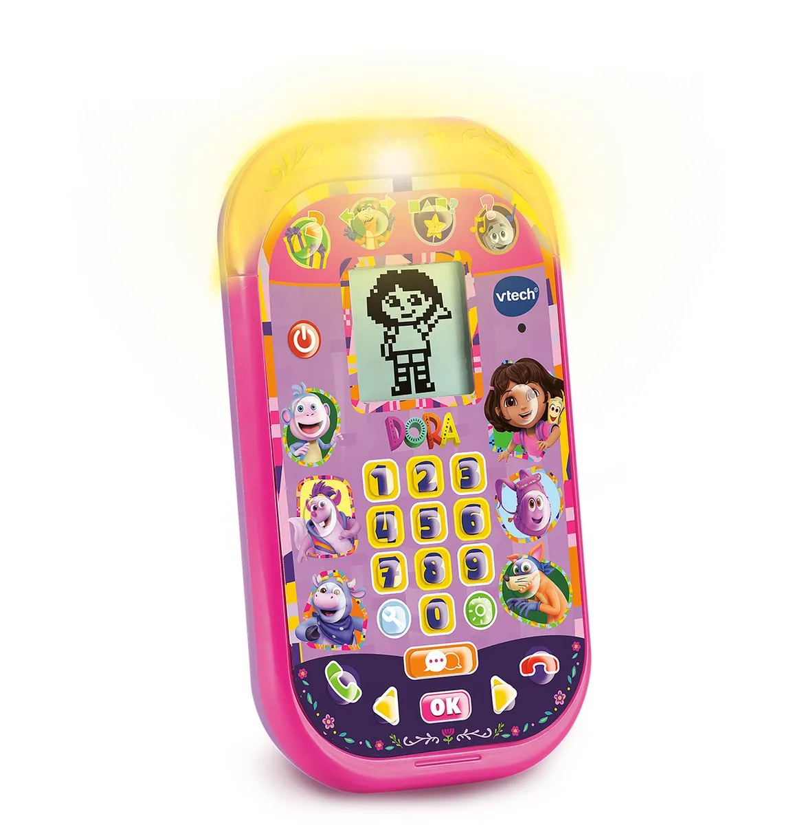 VTech Dora the Explorer Smarthphone - Multicolor