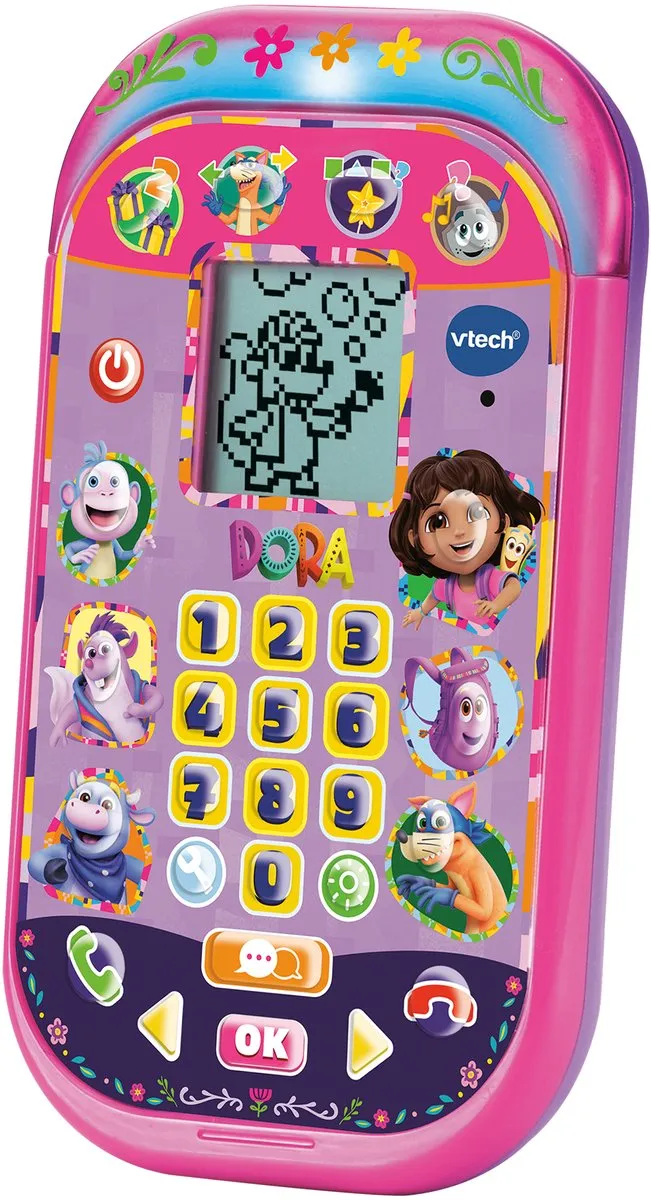 VTech Dora the Explorer Smarthphone - Multicolor