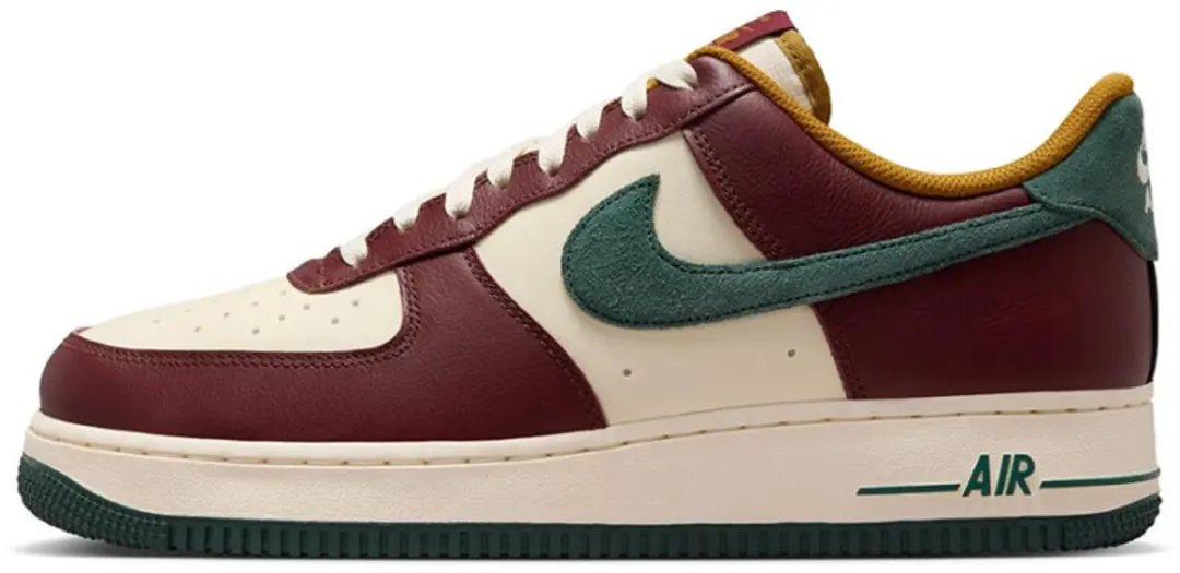 Nike Air Force 1 Low '07 LV8 Dark Team Red Vintage Green