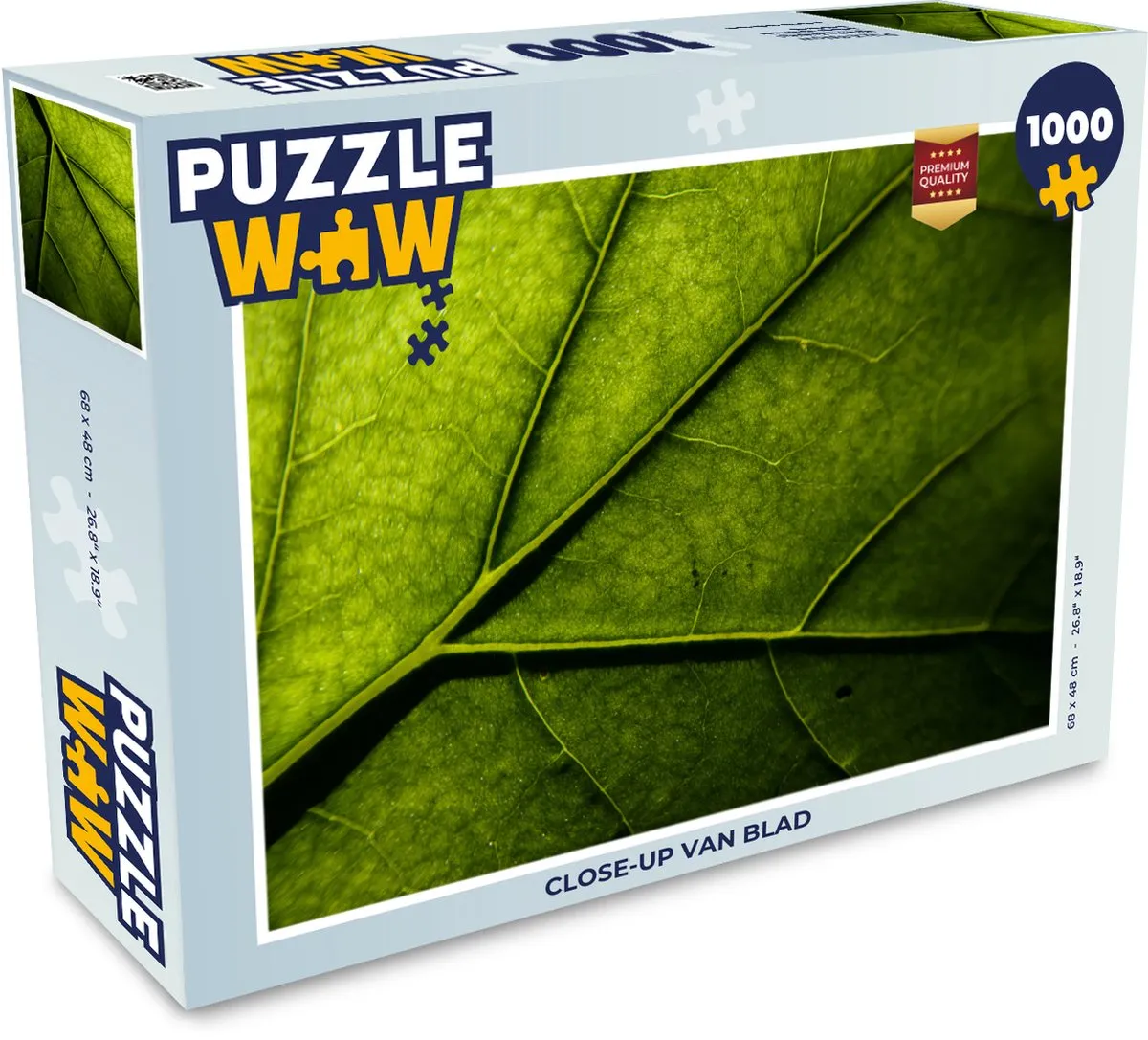 PuzzleWow Legpuzzel 1000 Stuks - Multicolor