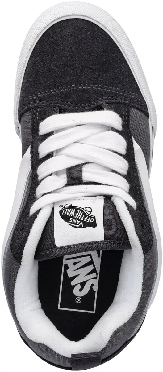 Vans Knu Skool Junior Sneakers 38.5 - Grijs/Zwart/Wit - afbeelding 5 van 6