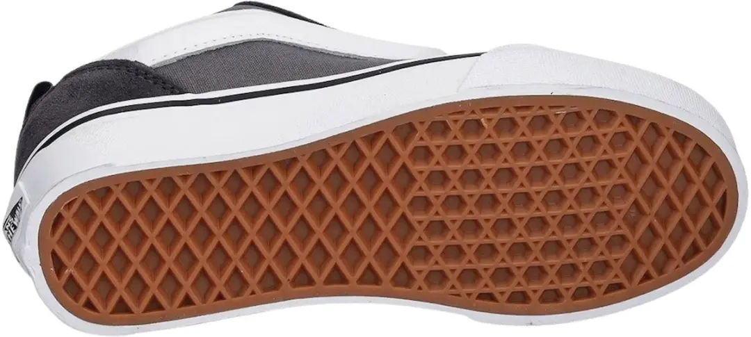 Vans Knu Skool Junior Sneakers 38.5 - Grijs/Zwart/Wit - afbeelding 4 van 6