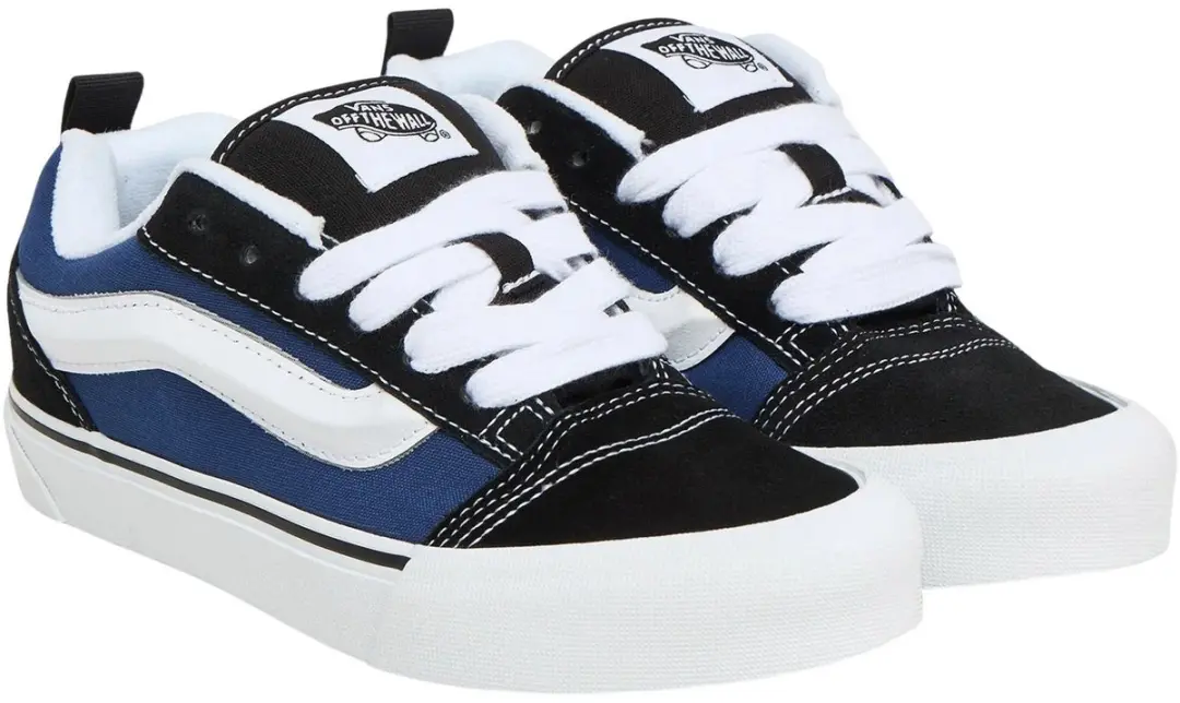 Vans Knu Skool Junior Sneakers 38.5 - Grijs/Zwart/Wit - afbeelding 6 van 6