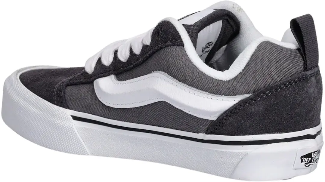 Vans Knu Skool Junior Sneakers 38.5 - Grijs/Zwart/Wit - afbeelding 2 van 6