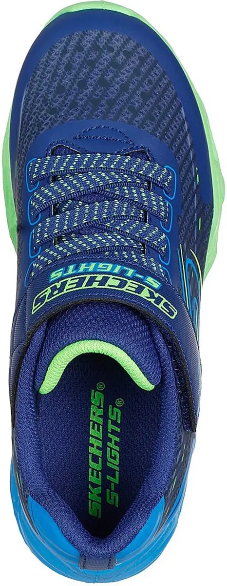 Skechers Quantroid Vortex 2.0 Sneakers - LED - Bont - afbeelding 6 van 6