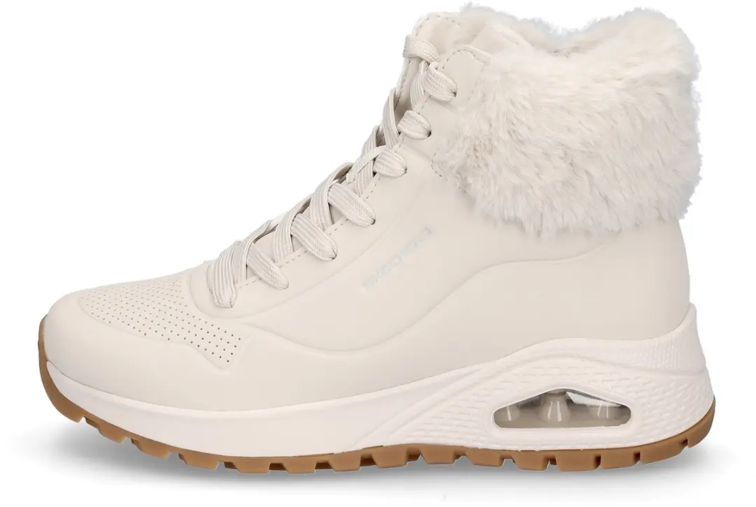 Skechers Uno Rugged Dames Sneakers 167274-OFWT - Wit - afbeelding 2 van 6