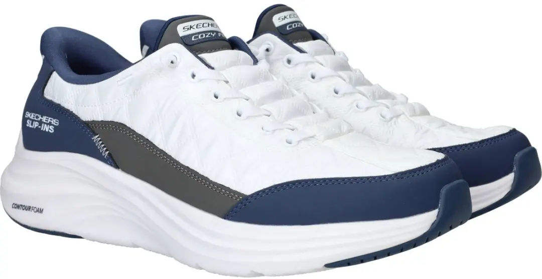 Skechers Contour Foam Cozy Fit Sneakers - Wit - afbeelding 4 van 6
