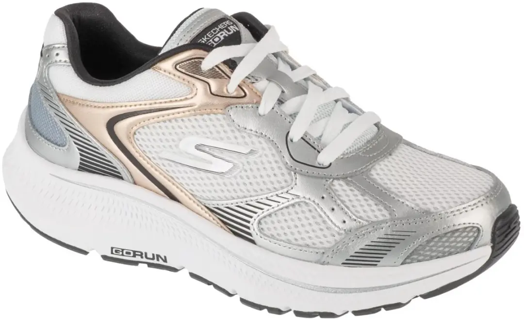 Skechers Go Run Consistent 2.0 Dames Sneakers - Zilver