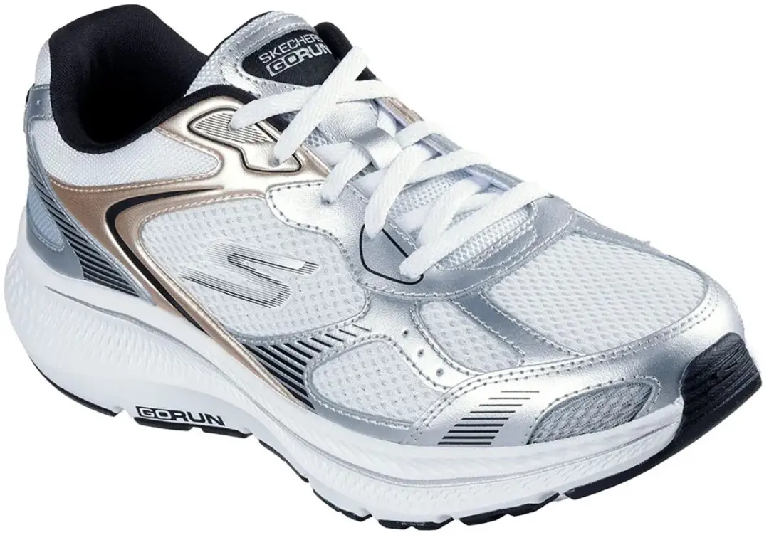 Skechers Go Run Consistent 2.0 Dames Sneakers - Zilver