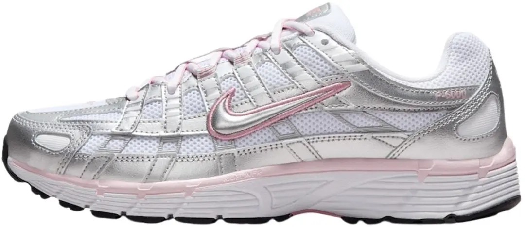 Nike P-6000 Dames Sneakers - Roze/Zilver/Wit - afbeelding 5 van 6