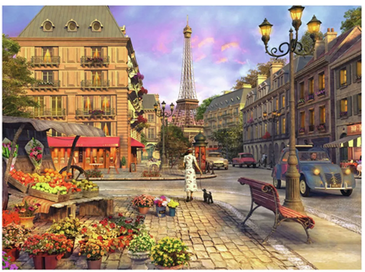 Ravensburger Wandeling door Parijs Legpuzzel 500 Stuks