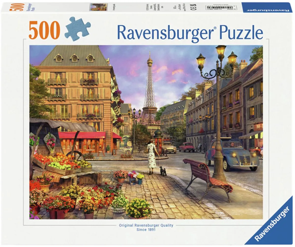 Ravensburger Wandeling door Parijs Legpuzzel 500 Stuks