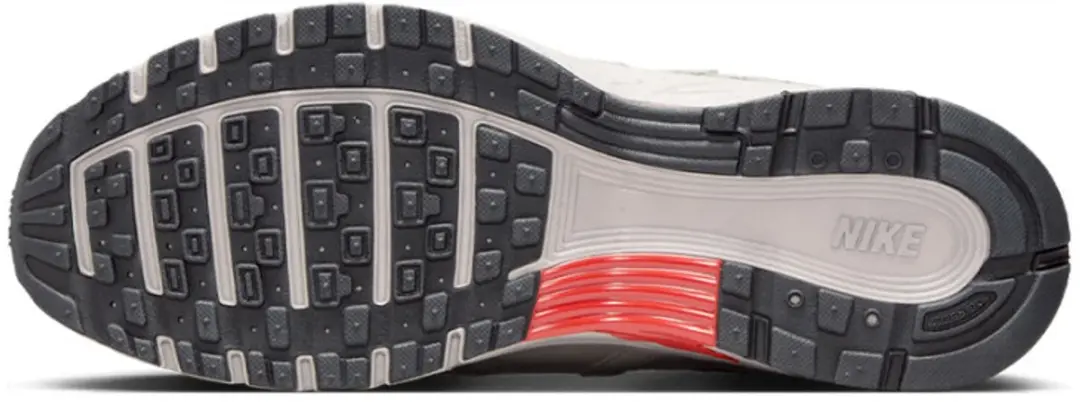 Nike P-6000 Heren Sneakers - Grijs/Rood/Beige - afbeelding 6 van 6