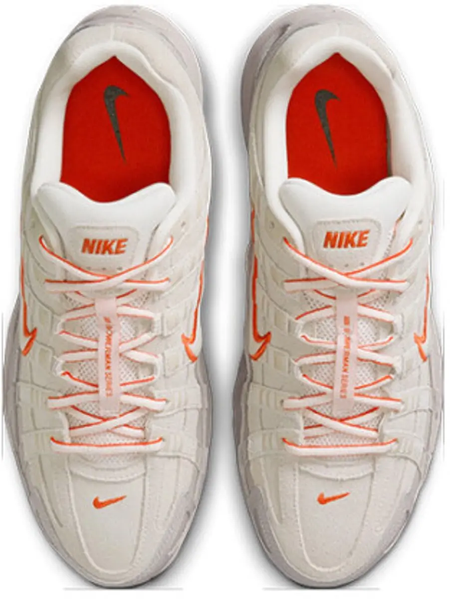 Nike P-6000 Heren Sneakers - Grijs/Rood/Beige - afbeelding 5 van 6