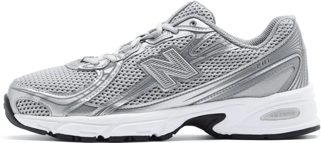 New Balance 740 Sneakers - Zilver Metallic - afbeelding 4 van 6