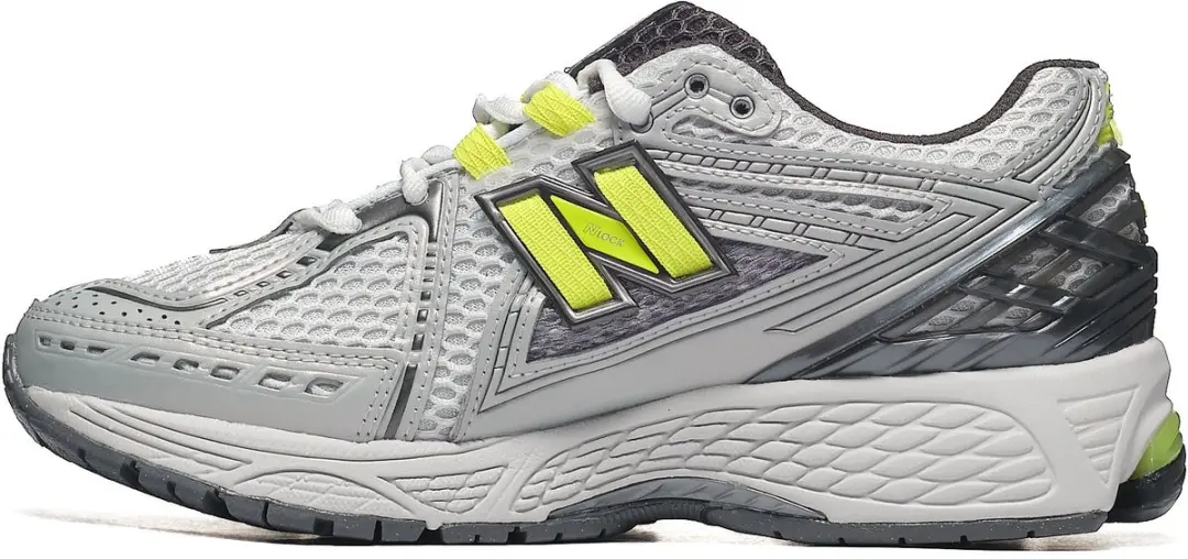 New Balance 1906R Sneakers - LIGHT SILVER METALLIC / ALKALINE GREEN - afbeelding 2 van 6