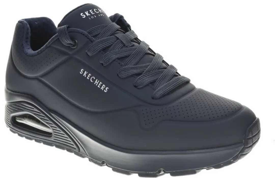 Skechers UNO Stand On Air Heren Sneakers 44 - Donkerblauw - afbeelding 3 van 6