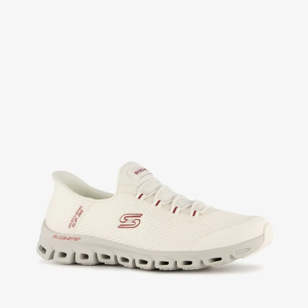 Skechers Slip-ins: Glide-Step dames sneakers wit